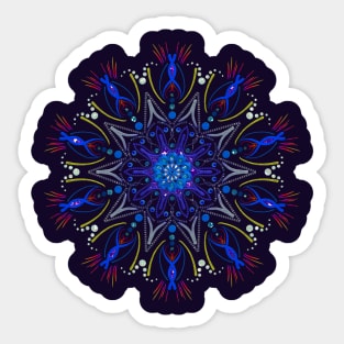 Celebration Mandala Sticker